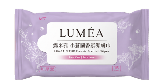 LUMÉA FLEUR 露米雅 小蒼蘭香氛潔膚巾